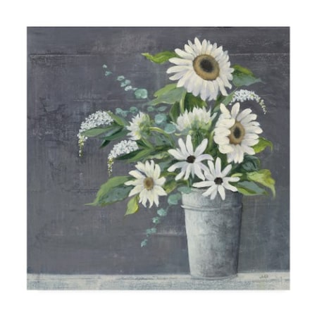 Julia Purinton 'Late Summer Bouquet Ii' Canvas Art,24x24